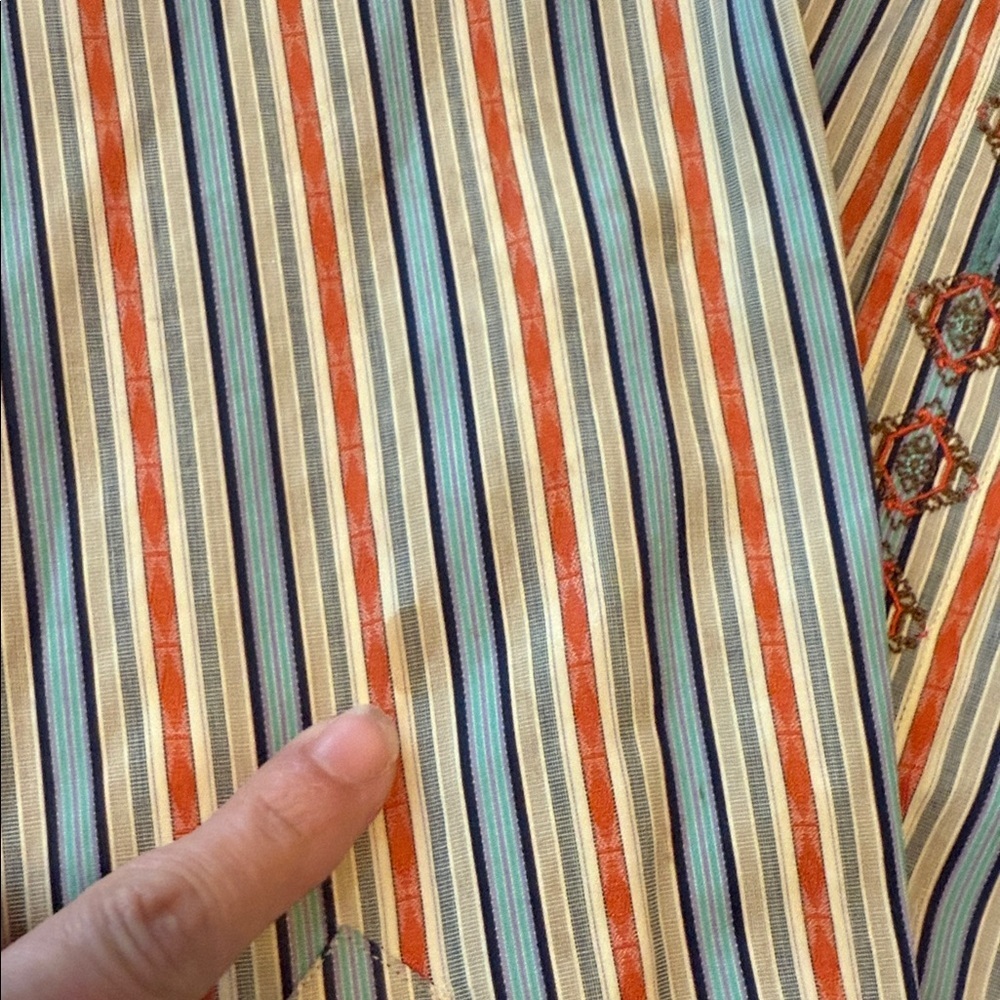Robert Graham Multicolor Striped Button Down Shirt - Picture 7 of 11